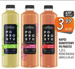 Społem Szczecin Napój kompotowy Po Prostu oferta