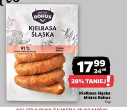 Netto Kiełbasa śląska Mistrz Rohus oferta