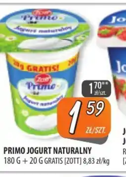 Społem Szczecin Primo Jogurt Naturalny oferta