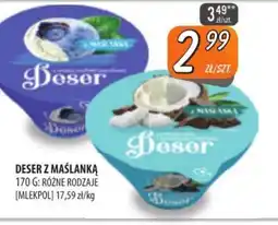 Społem Szczecin Deser z maślanką Beser oferta
