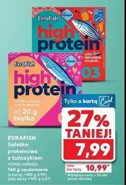 Kaufland Sałatka proteinowa z tuńczykiem w stylu azjatyckim Evrafish oferta