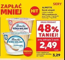 Kaufland Serek wiejski z twrożkiem kremowym Hochland almette oferta