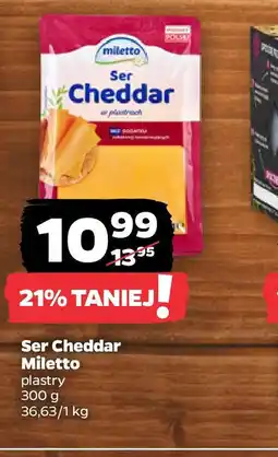 Netto Ser Cheddar Miletto oferta