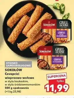 Kaufland Cevapcici w stylu śródziemnomorskim Sokołów grill house oferta