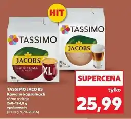 Kaufland Kawa caffe crema classico xl Tassimo jacobs oferta