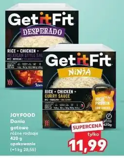 Kaufland Danie wysokobiałkowe ninja Get it fit oferta