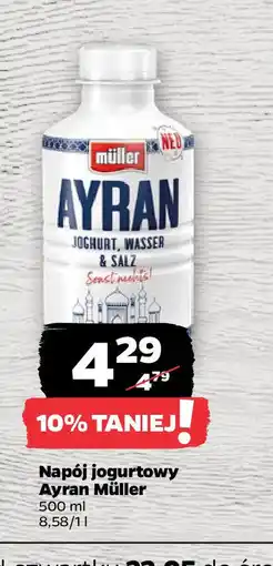 Netto Napój jogurtowy Ayran Müller oferta