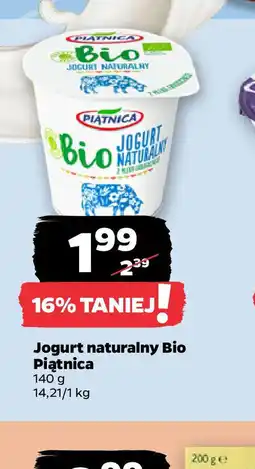 Netto Jogurt naturalny Bio Piątnica oferta