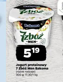 Netto Jogurt proteinowy 7 Zbóż Men Bakoma oferta
