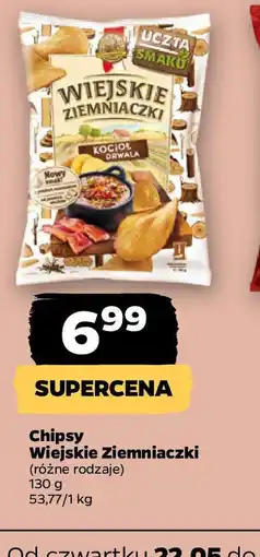 Netto Chipsy Wiejskie Ziemniaczki oferta