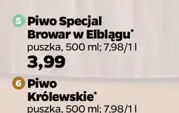 Netto Piwo Specjal Browar w Elblągu oferta
