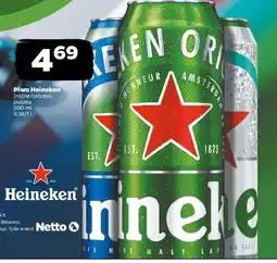 Netto Piwo Heineken oferta