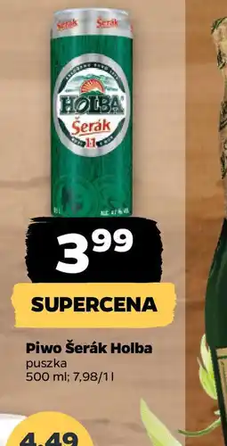 Netto Piwo Šerák Holba oferta
