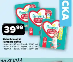 Netto Pieluchomajtki Pampers Pants oferta