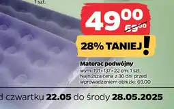 Netto Materac podwójny oferta