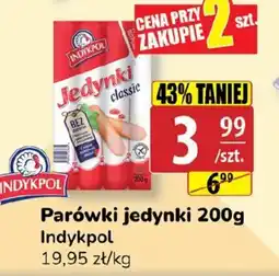 API MARKET Parówki jedynki Indykpol oferta