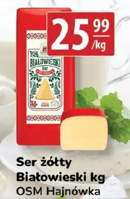 API MARKET Ser żółty Białowieski oferta