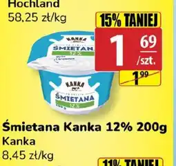 API MARKET Smietana Kanka 12% oferta