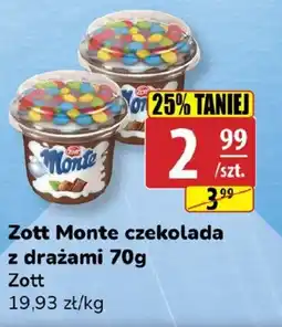 API MARKET Zott Monte czekolada z drażami oferta