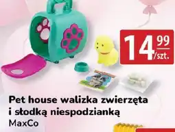 API MARKET Pet house walizka zwierzęta i słodką niespodzianką MaxCo oferta
