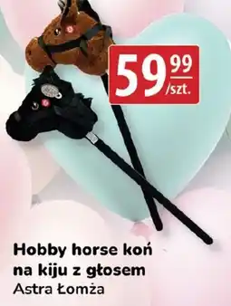 API MARKET Hobby horse koń na kiju z głosem Astra Lomża oferta