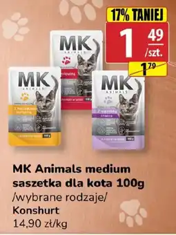 MK Animals medium saszetka dla kota