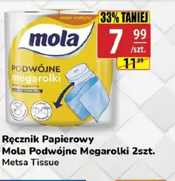 Ręcznik Papierowy Mola Podwójne Megarolki