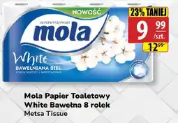 Mola Papier Toaletowy White Bawełna