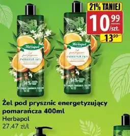 API MARKET Zel pod prysznic energetyzujący pomarańcza Herbapol oferta