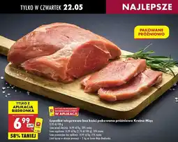 Biedronka Łopatka wieprzowa bez kości Kraina mięsa oferta