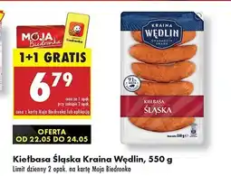 Biedronka Kiełbasa śląska Kraina wędlin oferta