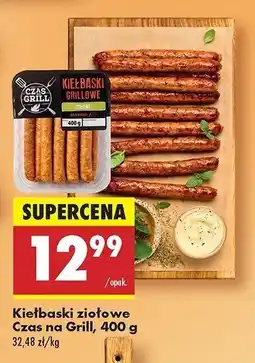 Biedronka Kiełbaski grillowe ziołowe Czas na grill oferta