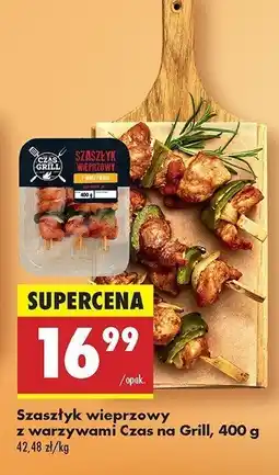 Biedronka Szaszłyk wieprzowy z warzywami Czas na grill oferta