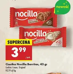 Biedronka Ciastko cream Nocilla oferta