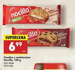 Biedronka Ciastka z nadzieniem czekoladowym Nocilla oferta