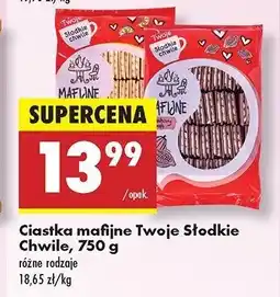 Biedronka Ciastka mafijne śmietankowe Twoje słodkie chwile oferta