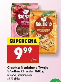 Biedronka Ciastka z nadzieniem wiśniowym Twoje słodkie chwile oferta