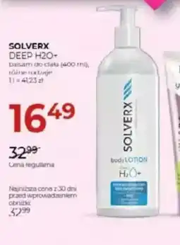 Jawa Drogerie Solverx Deep H2O+ oferta