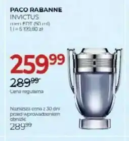 Jawa Drogerie Paco Rabanne Invictus oferta