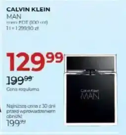 Jawa Drogerie Calvin Klein Man oferta