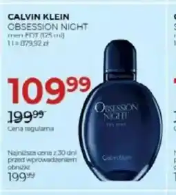 Jawa Drogerie Calvin Klein Obsession Night oferta