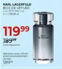 Jawa Drogerie Karl Lagerfeld Bois de Vetiver oferta