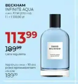 Jawa Drogerie Beckham Infinite Aqua oferta