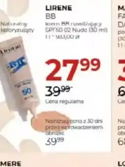 Jawa Drogerie Lirene BB oferta