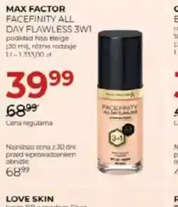 Jawa Drogerie Max Factor Facefinity All Day Flawless 3w1 oferta