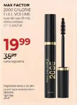 Jawa Drogerie Max Factor 2000 Calorie Full Volume oferta