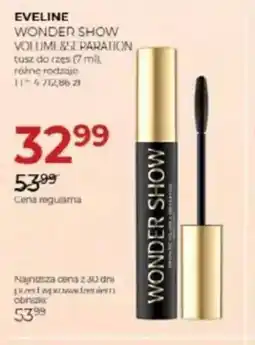 Jawa Drogerie Eveline Wonder Show Volume & Separation oferta