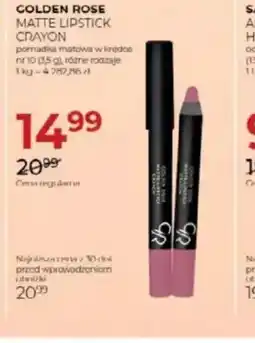 Jawa Drogerie Golden Rose Matte Lipstick Crayon oferta