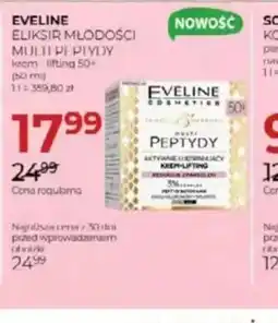 Jawa Drogerie Eveline Eliksir Młodości Multi Peptydy oferta
