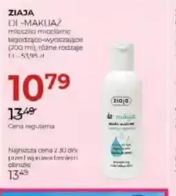 Jawa Drogerie Ziaja De-Makijaż oferta